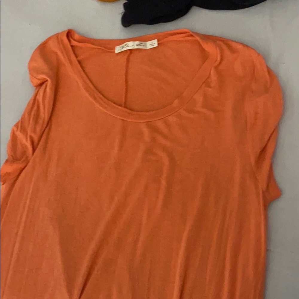Orange dress